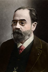 エミールゾラ（1840〜1902）の肖像フランスの作家。 作： French Photographer